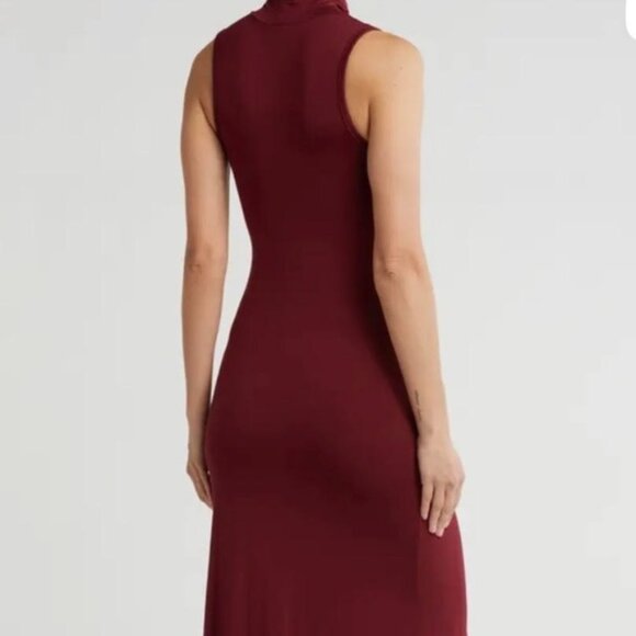A new Day Knit Turtleneck Midi Dress, NWT Size M - Picture 2 of 3